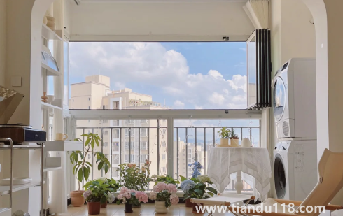 開(kāi)放式陽(yáng)臺(tái)能裝電動(dòng)晾衣架嗎2