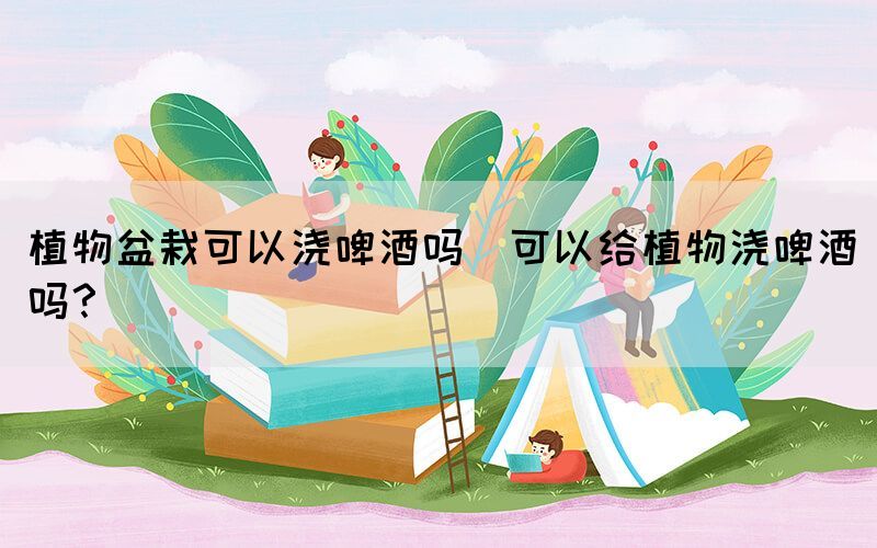 植物盆栽可以澆啤酒嗎(可以給植物澆啤酒嗎？)